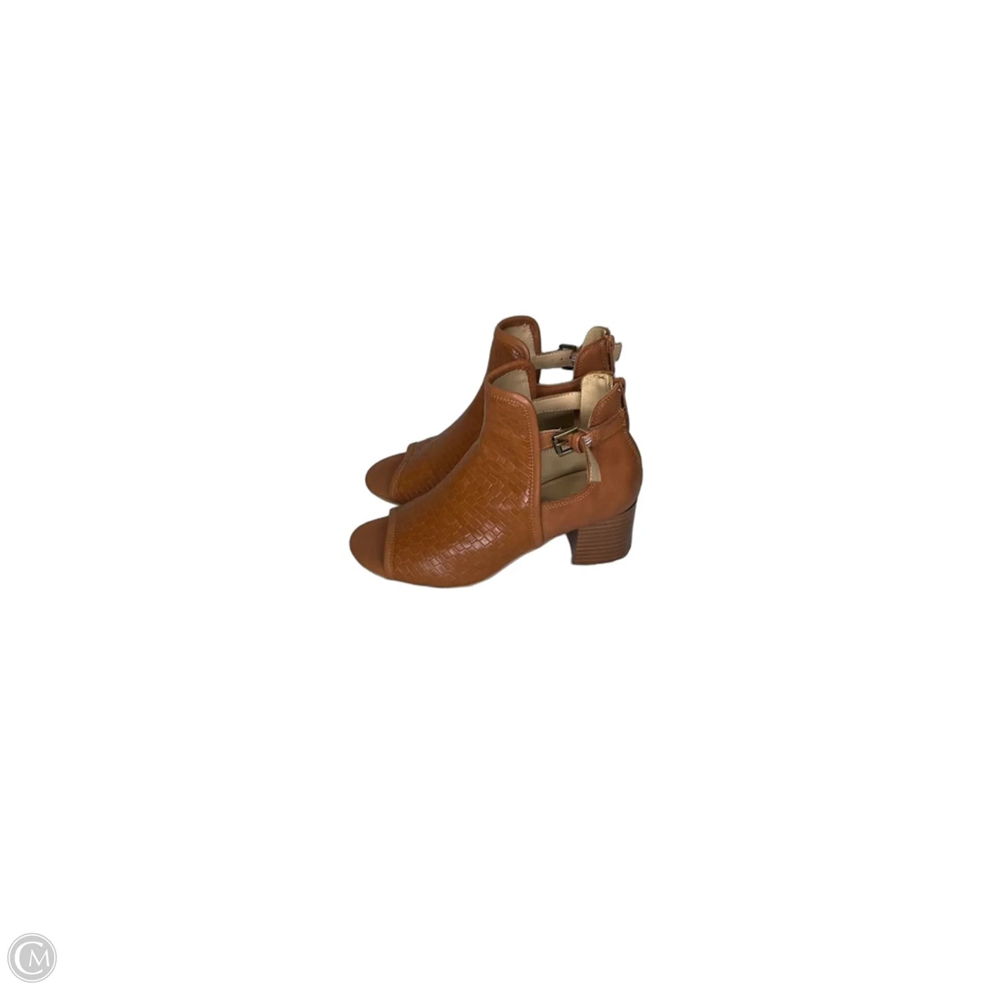 Shoes Heels Block By Torrid In Brown, Size: 7