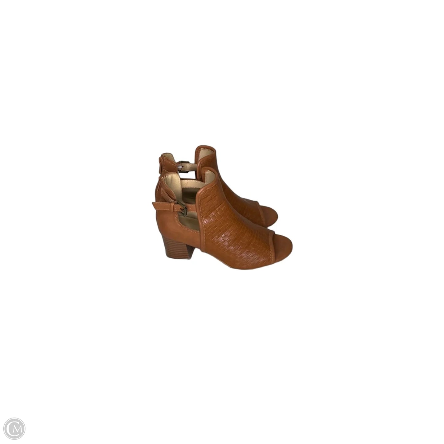 Shoes Heels Block By Torrid In Brown, Size: 7