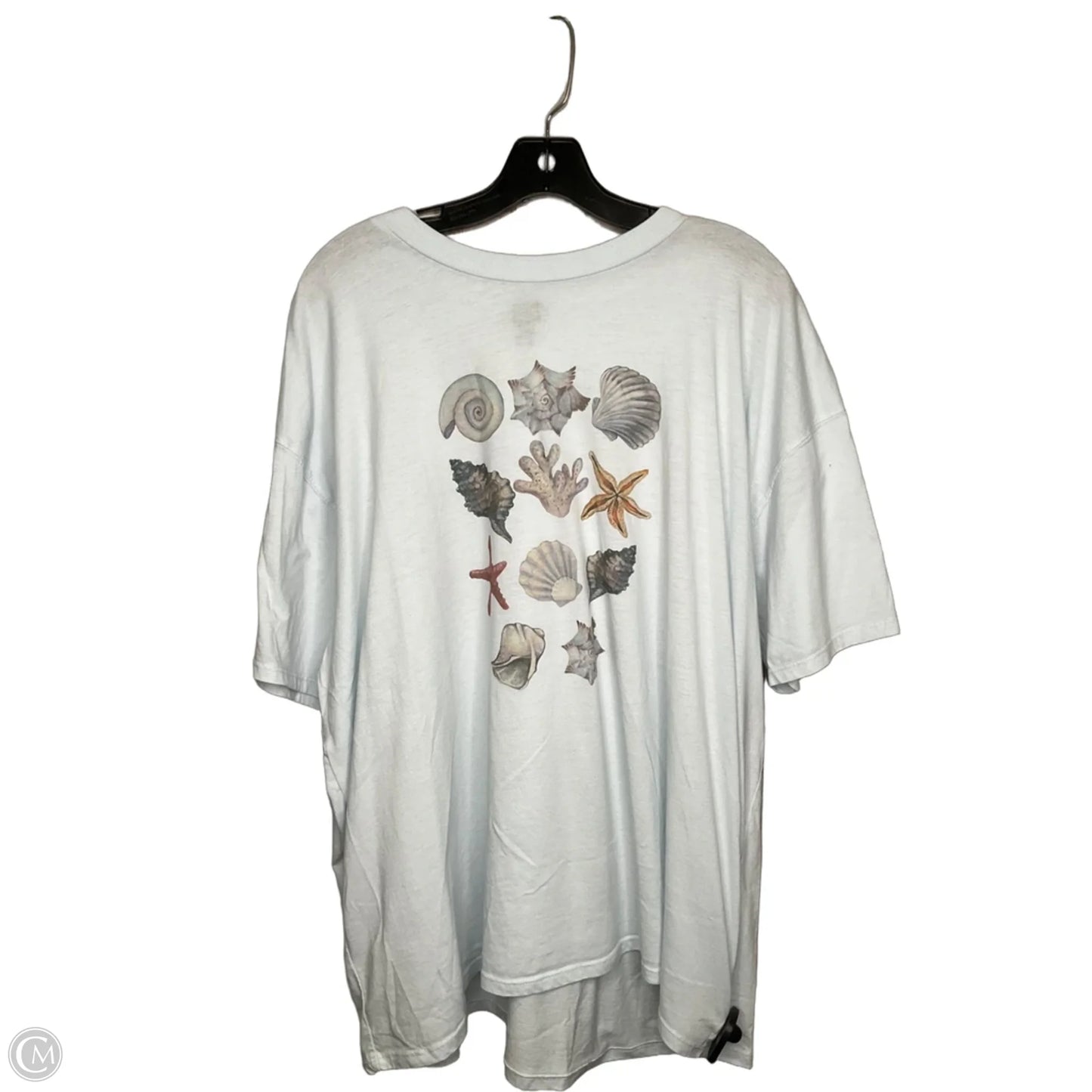 Top Short Sleeve By Wild Fable In Blue, Size: Xxl