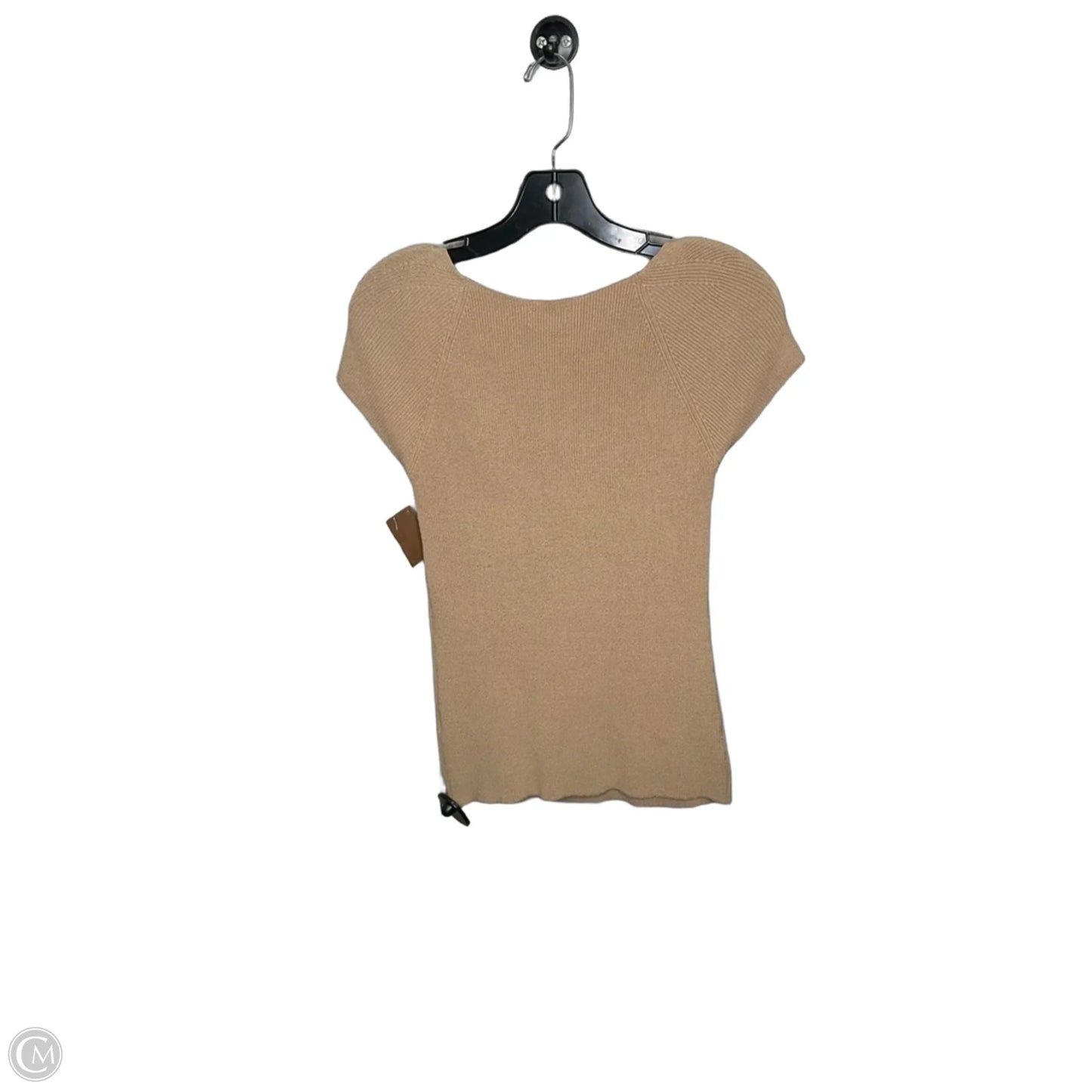 Top Short Sleeve By Superdown In Brown, Size: M
