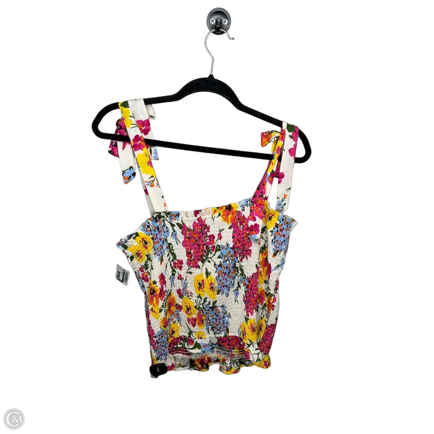 Top Sleeveless By Thml In Floral Print, Size: L
