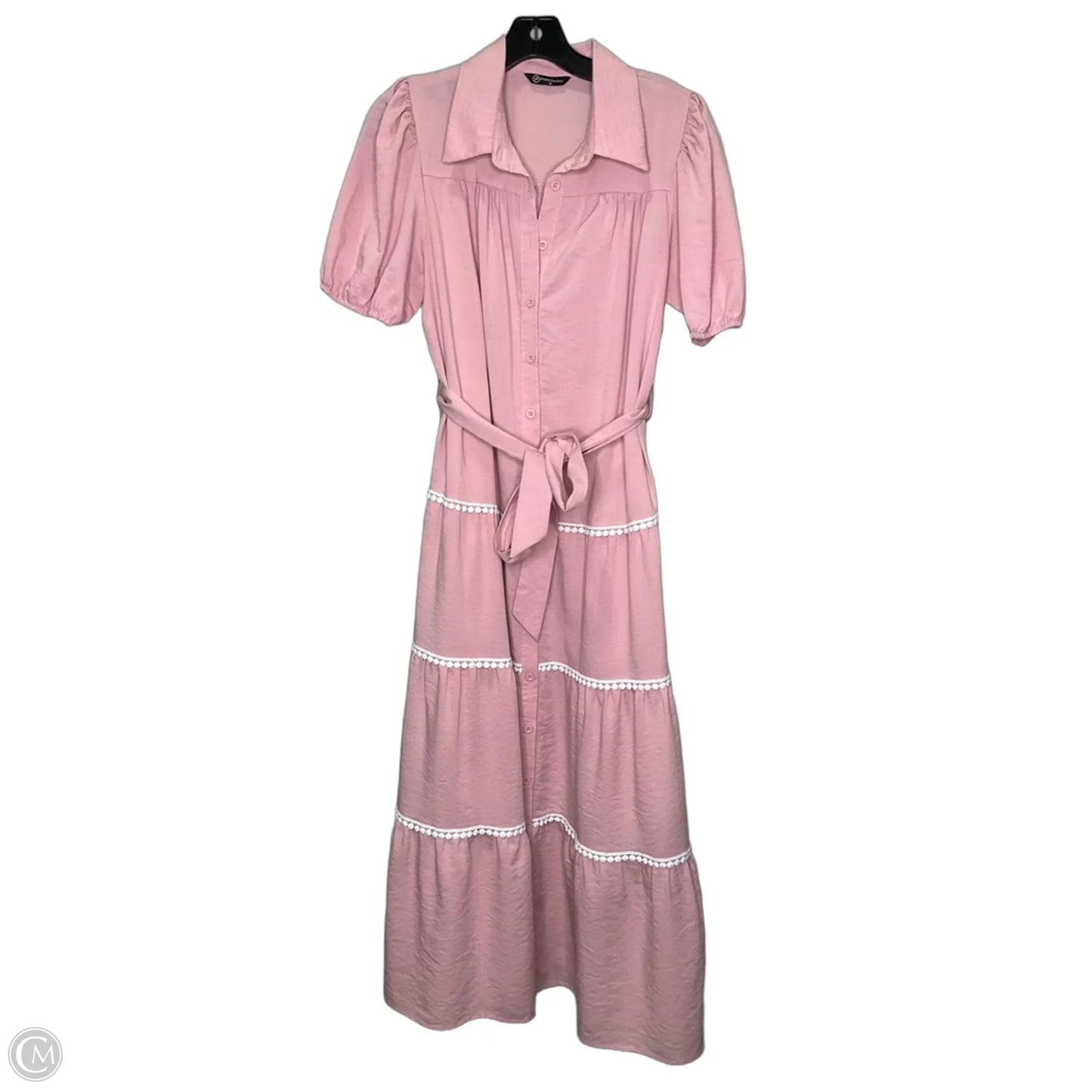 Dress Casual Maxi By Prettygarden In Pink, Size: M