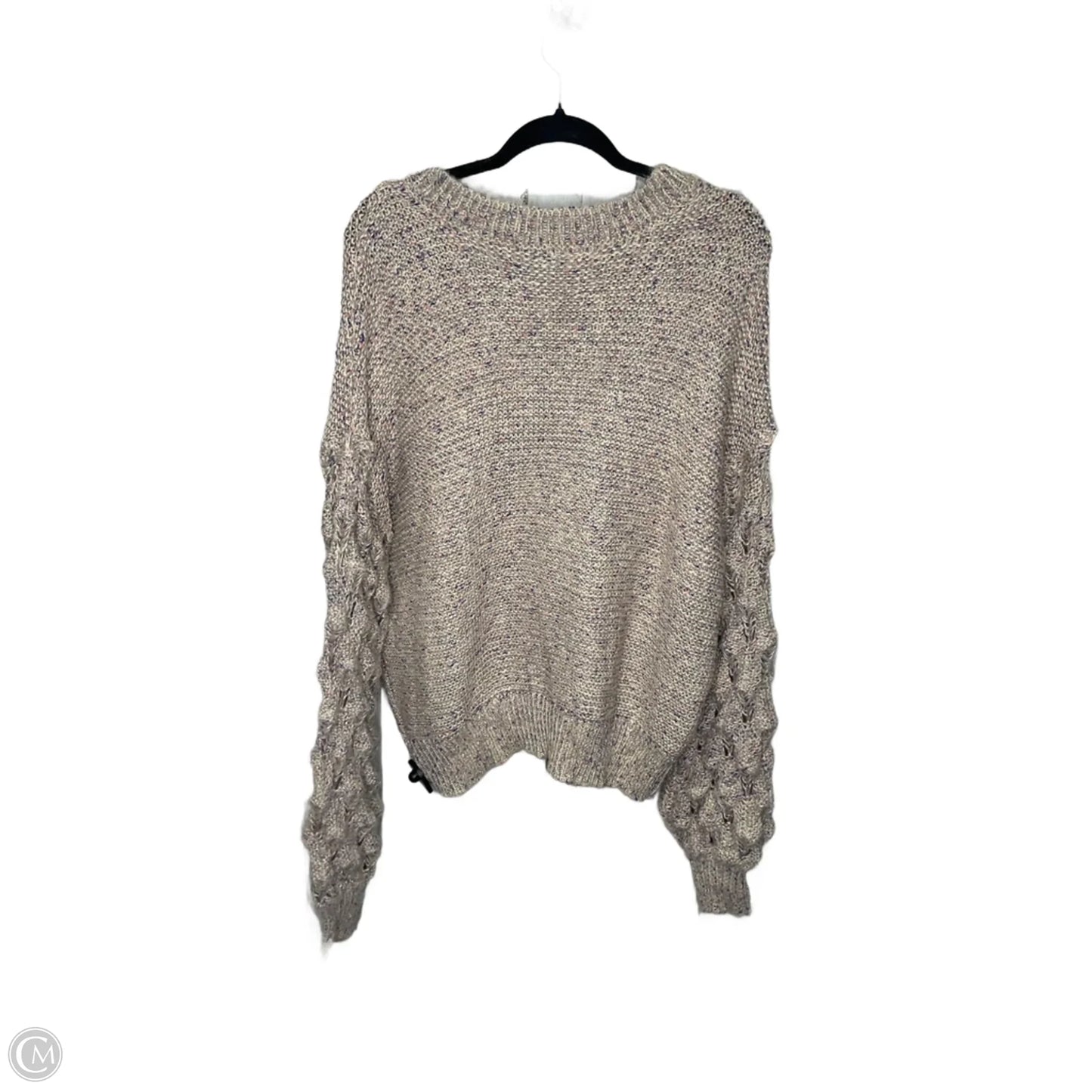 Sweater By Kori America In Brown, Size: 1x