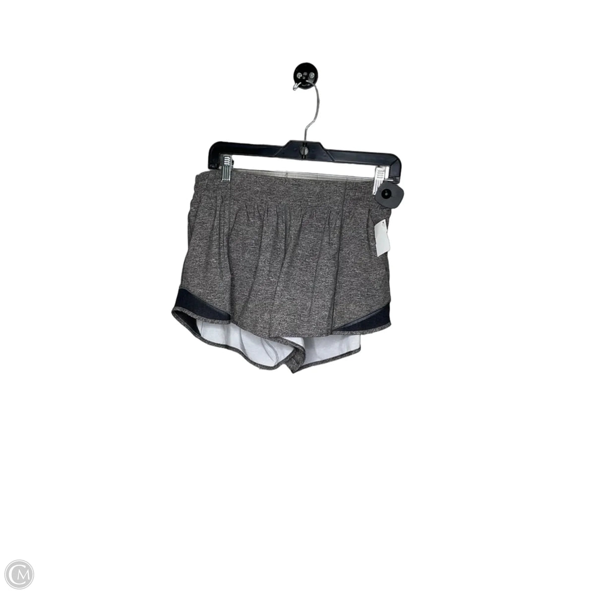 Athletic Shorts By Lululemon In Grey, Size: 12