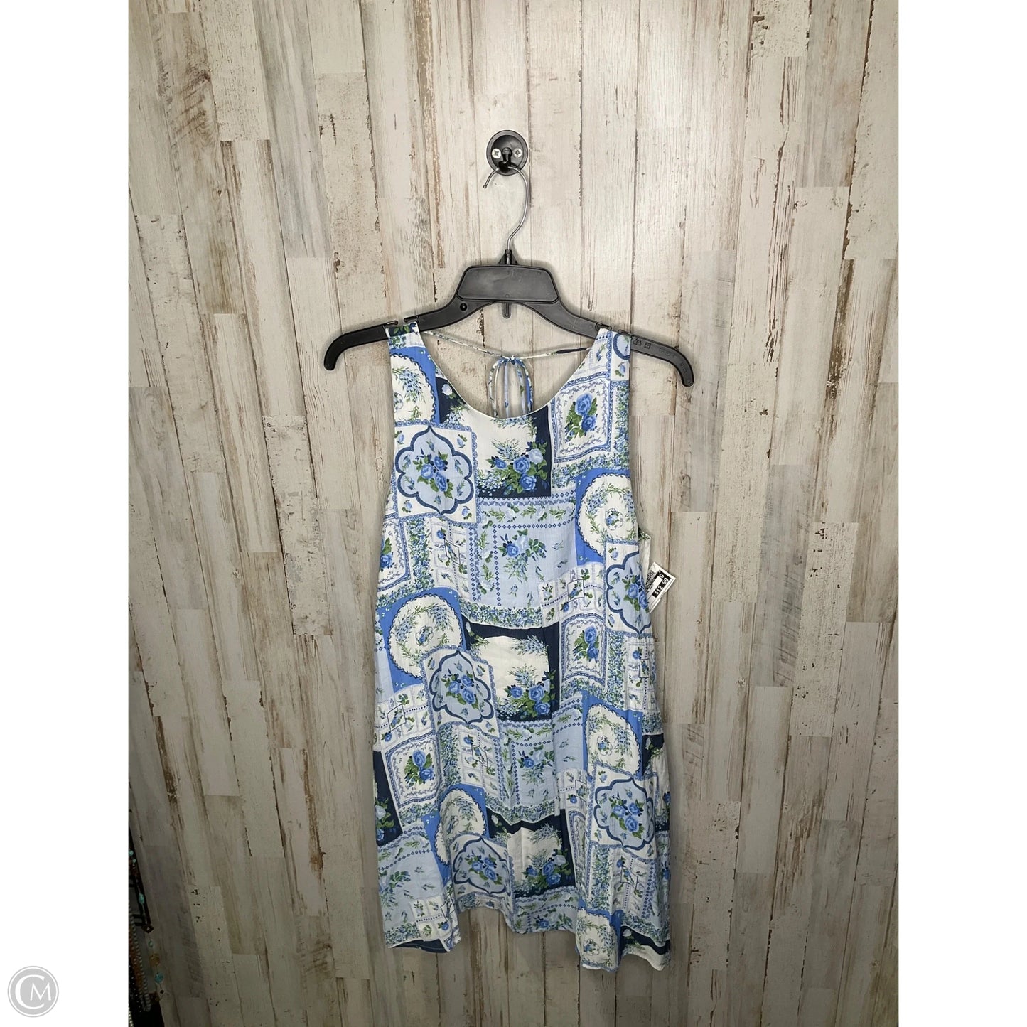 Dress Casual Short By Abercrombie And Fitch In Blue, Size: M
