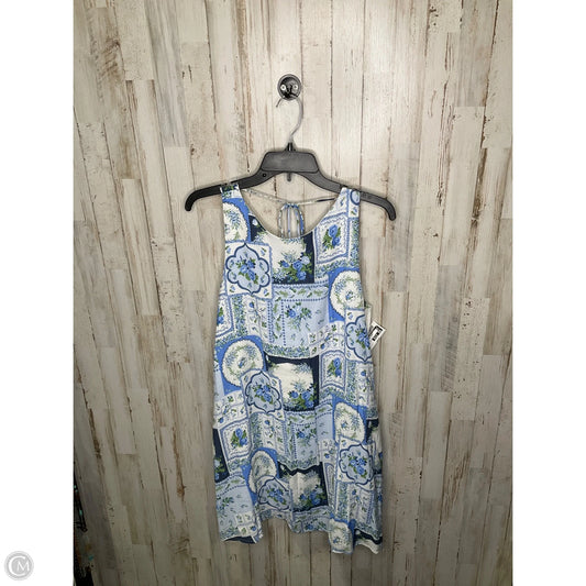 Dress Casual Short By Abercrombie And Fitch In Blue, Size: M