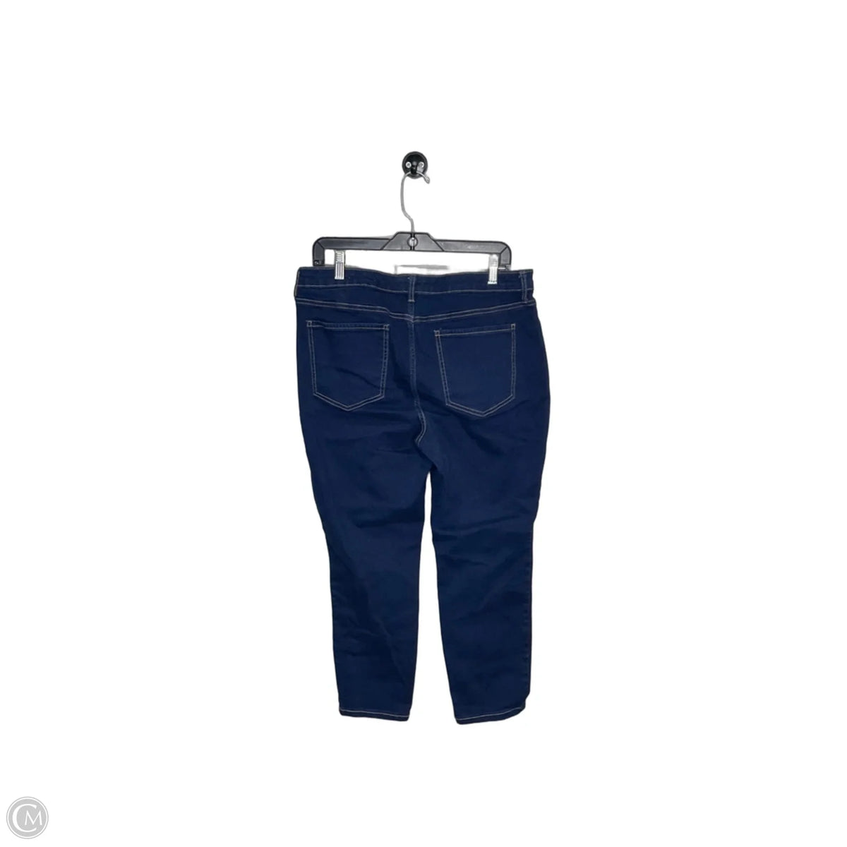 Jeans Cropped By Wonderly In Blue, Size: 16