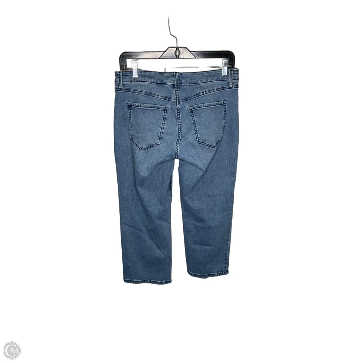 Capris By Nine West In Blue Denim, Size: 6