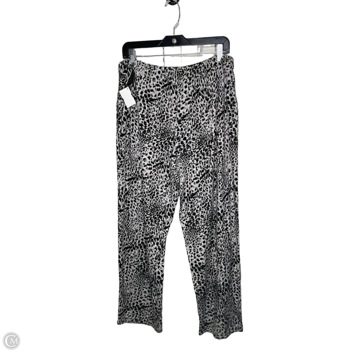 Pants Lounge By Talbots In Leopard Print, Size: L