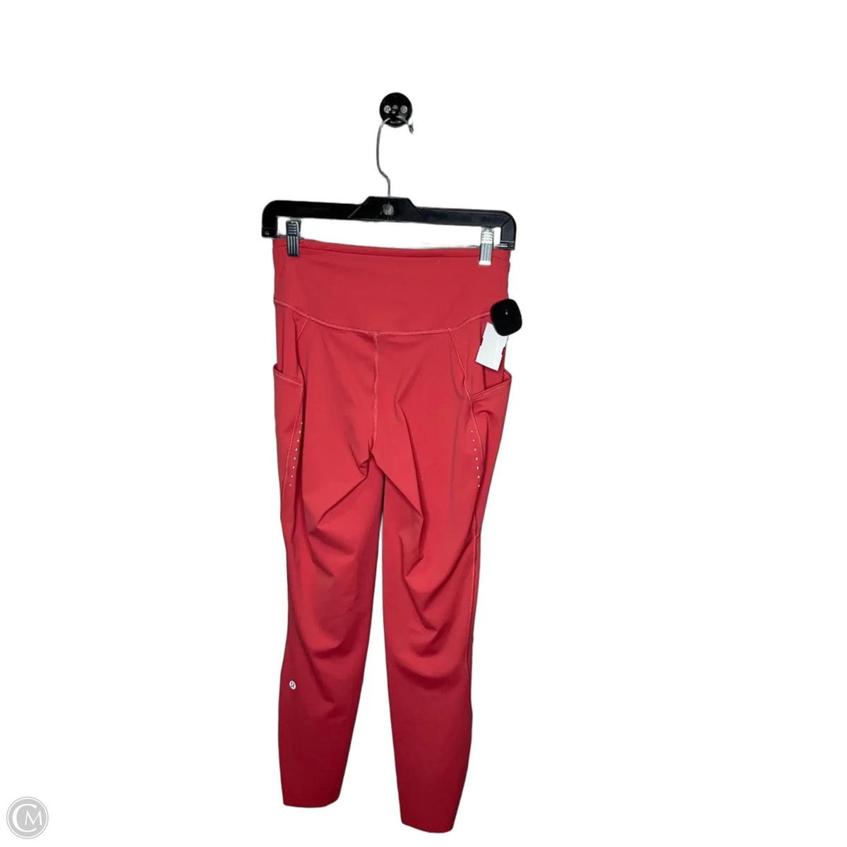 Athletic Leggings By Lululemon In Coral, Size: 8