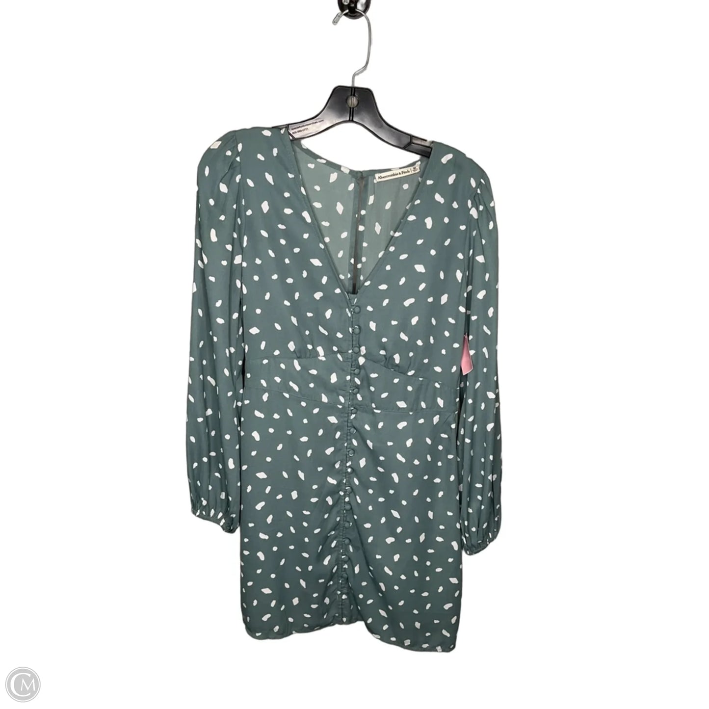 Dress Casual Short By Abercrombie And Fitch In Green, Size: M