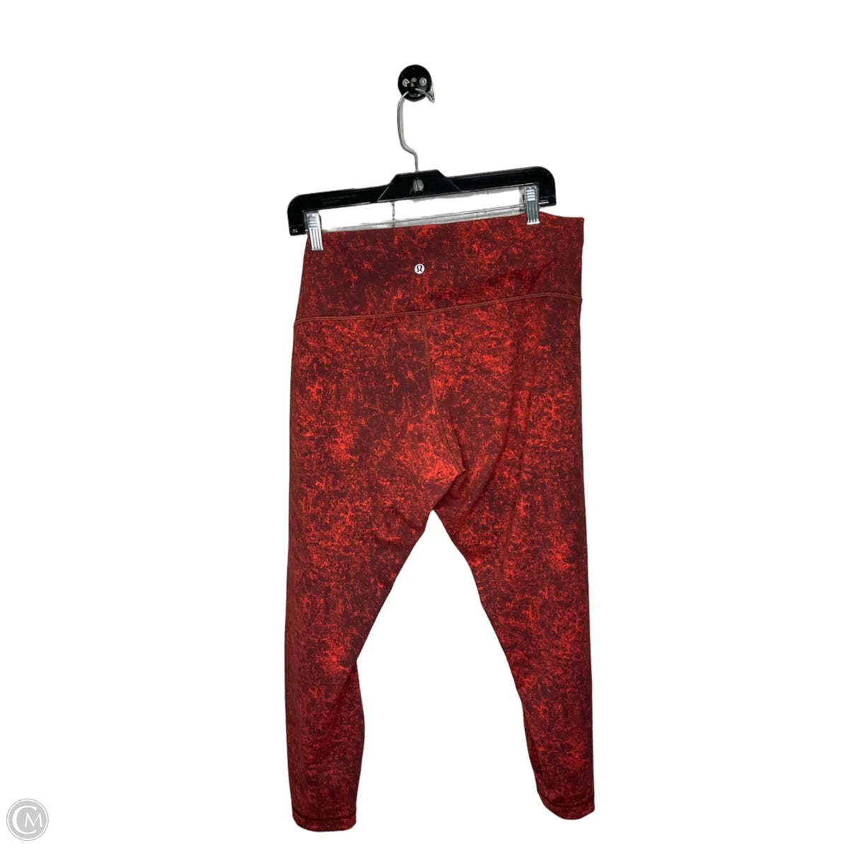 Athletic Leggings By Lululemon In Red, Size: 20