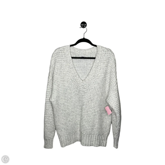 Sweater By American Eagle In Grey, Size: Xs
