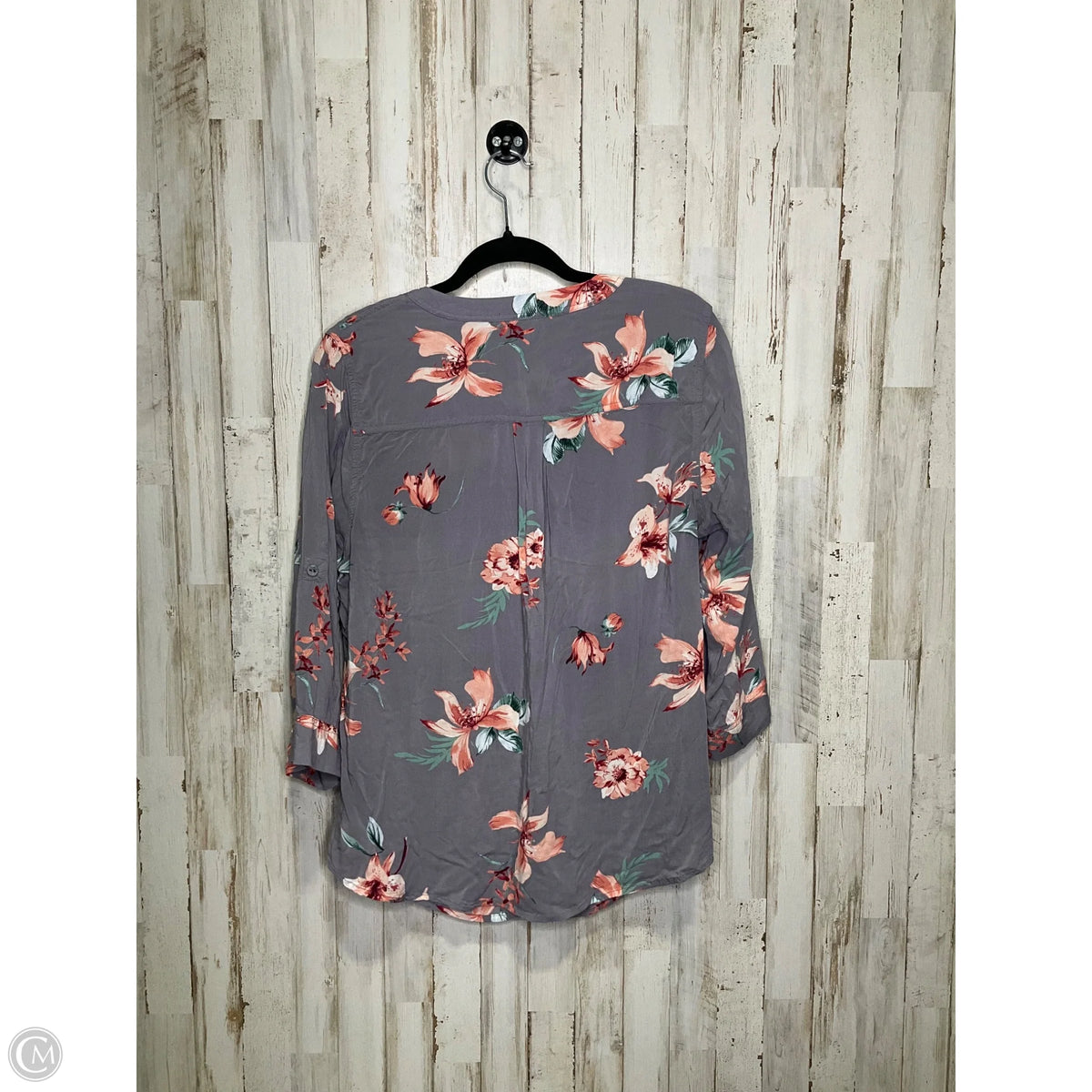 Top 3/4 Sleeve By Torrid In Purple, Size: L