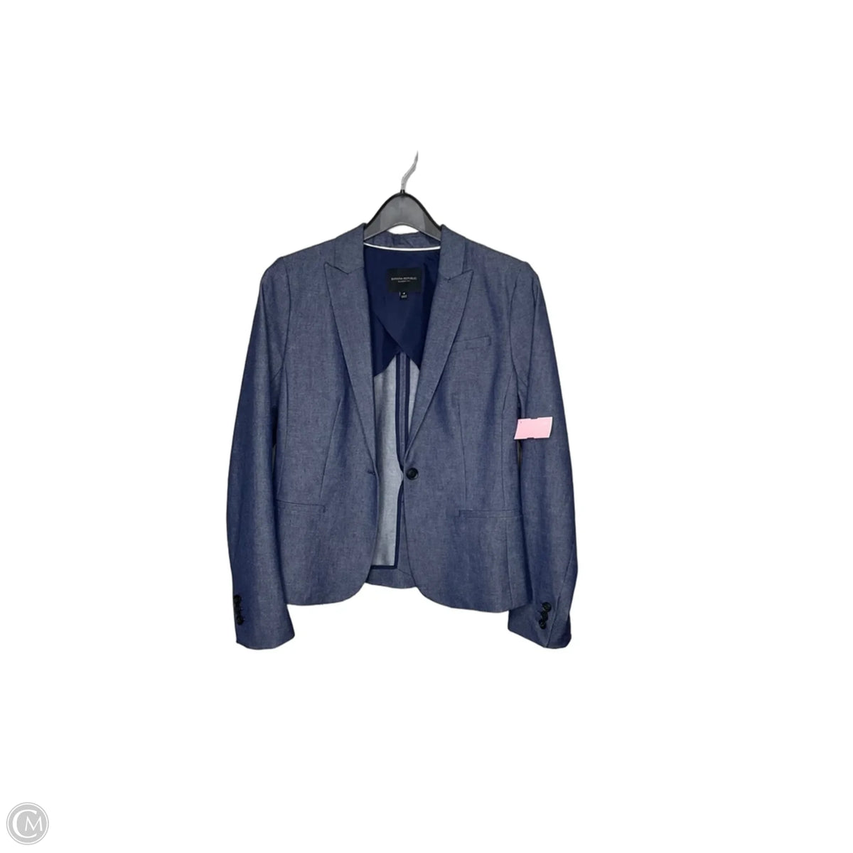 Blazer By Banana Republic In Blue, Size: 4