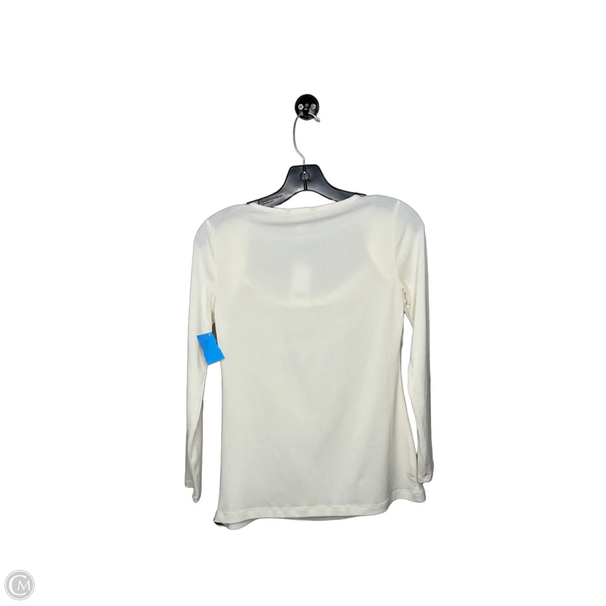 Top Long Sleeve By Banana Republic In Cream, Size: Xs