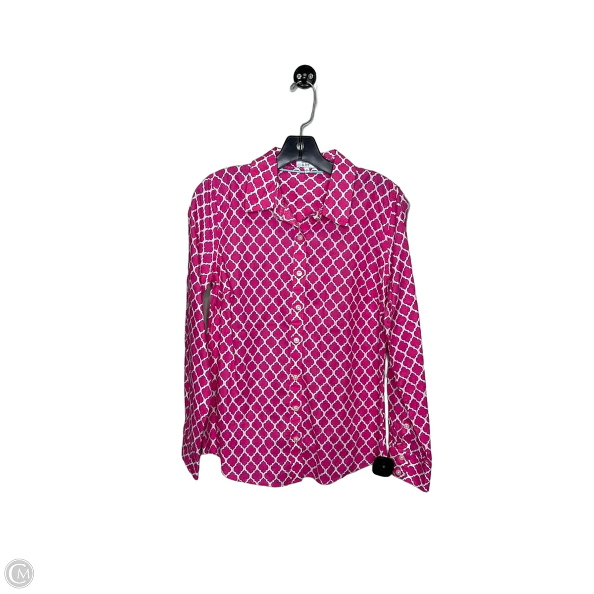 Top Long Sleeve By Crown And Ivy In Pink, Size: S