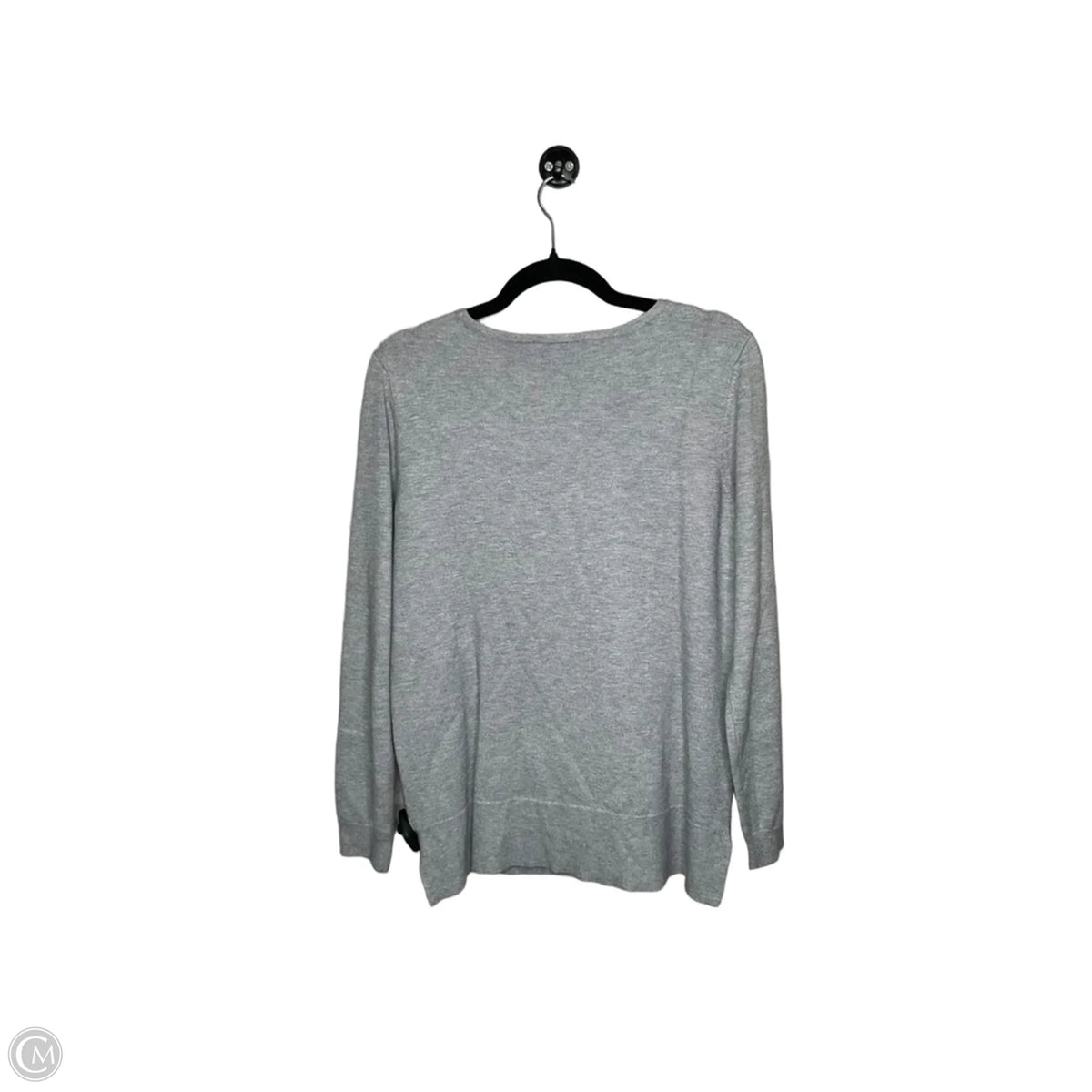 Sweater By Clothes Mentor In Grey, Size: M