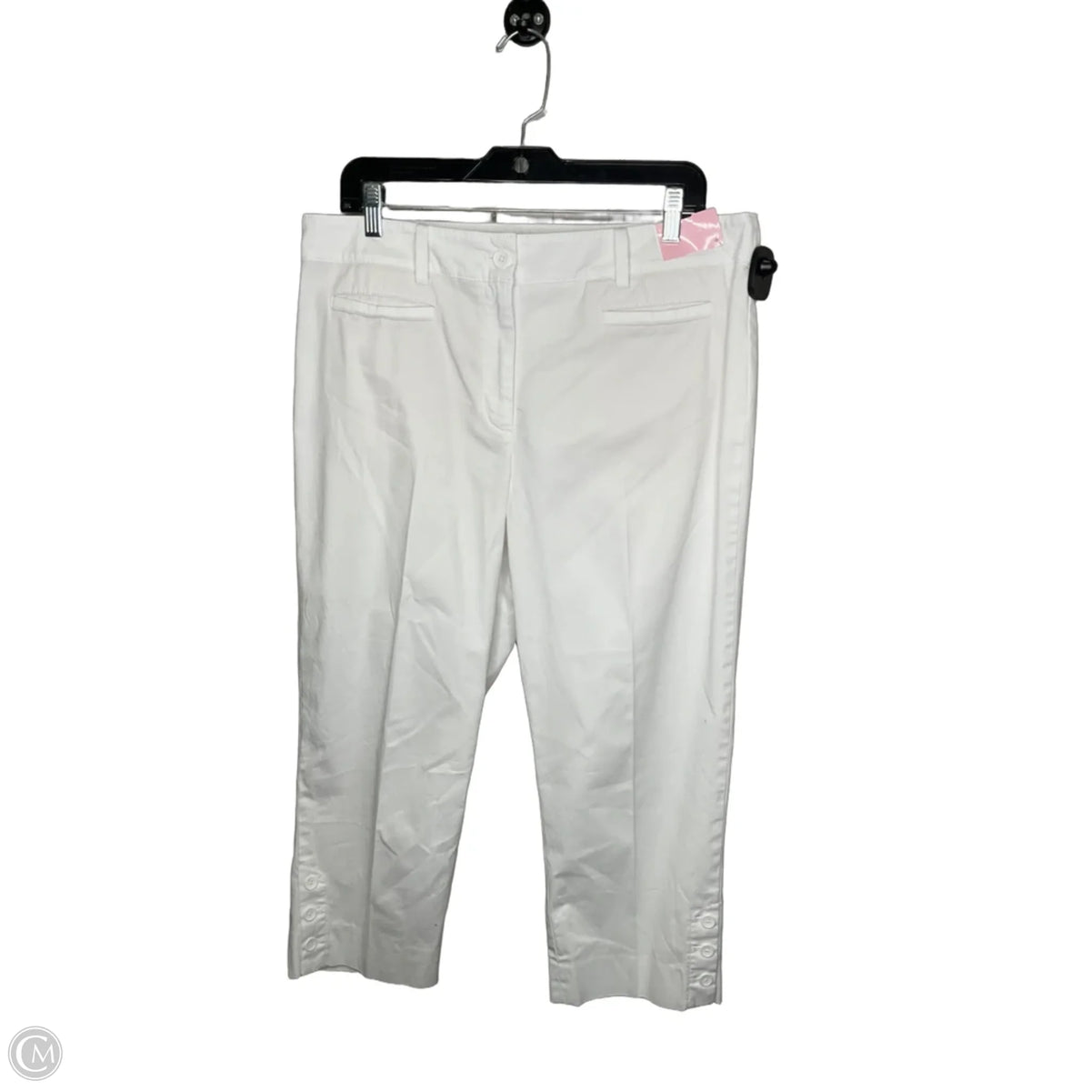 Pants Cropped By Talbots In White, Size: 12