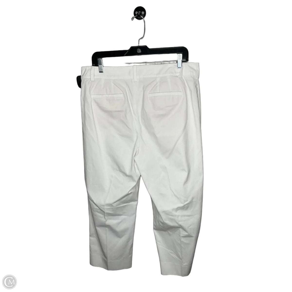 Pants Cropped By Talbots In White, Size: 12