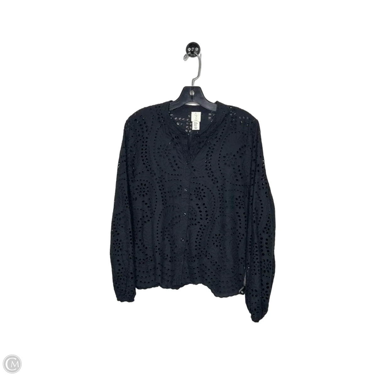 Top Long Sleeve By Joie In Black, Size: M