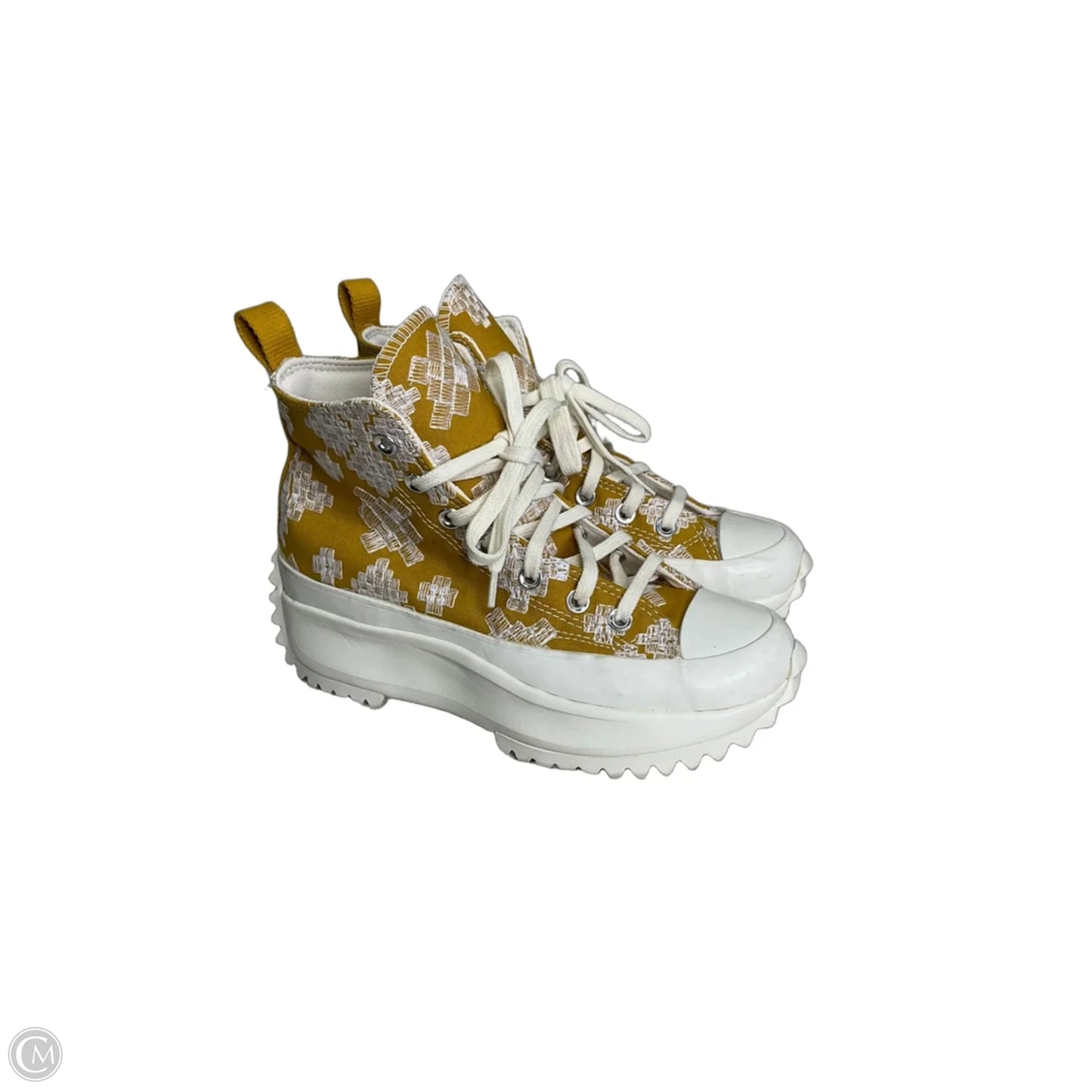Shoes Sneakers Platform By Converse In Yellow, Size: 6.5
