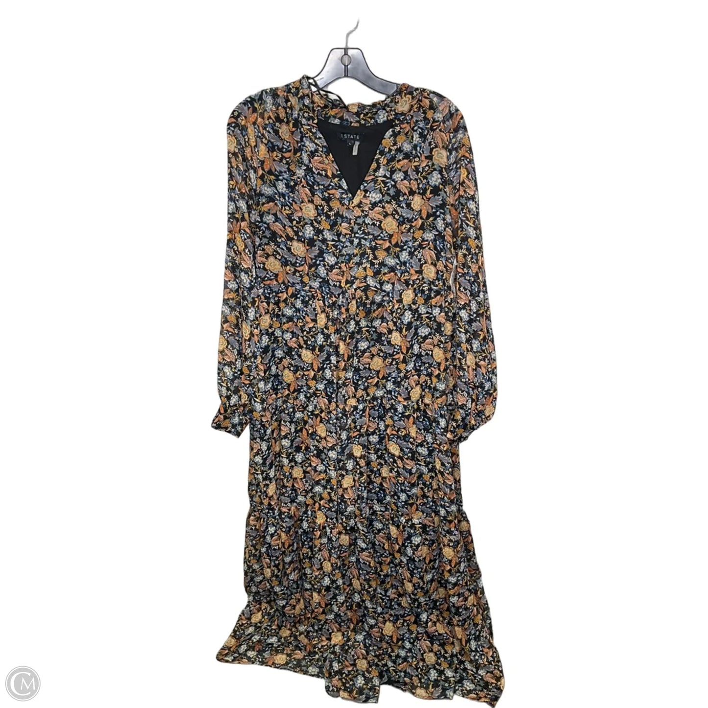 Dress Casual Maxi By 1.state In Floral Print, Size: L
