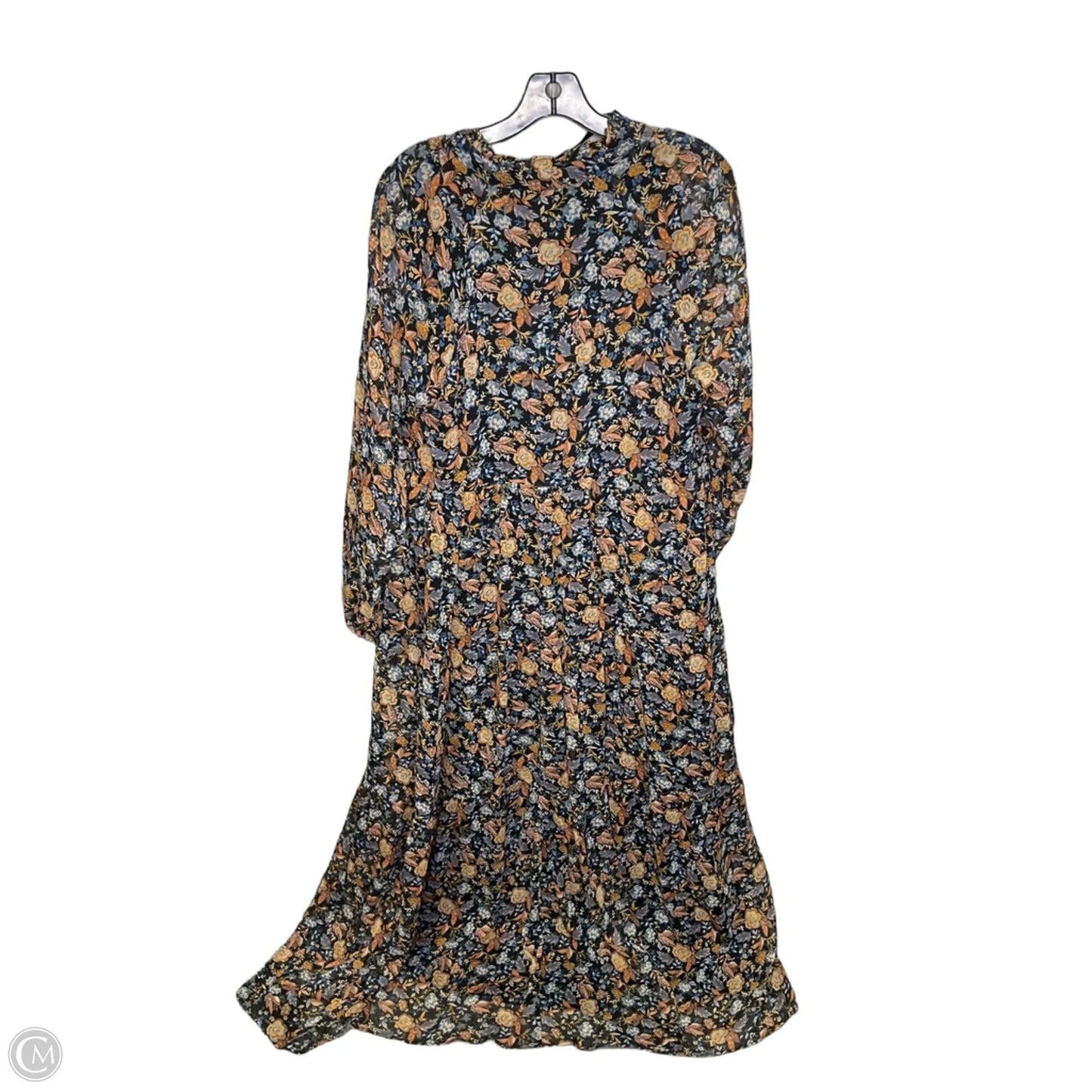 Dress Casual Maxi By 1.state In Floral Print, Size: L