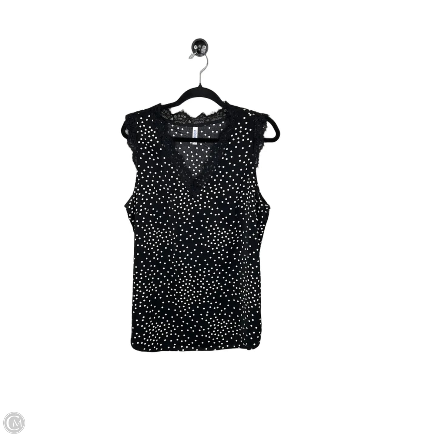 Top Sleeveless By Clothes Mentor In Black, Size: Xl