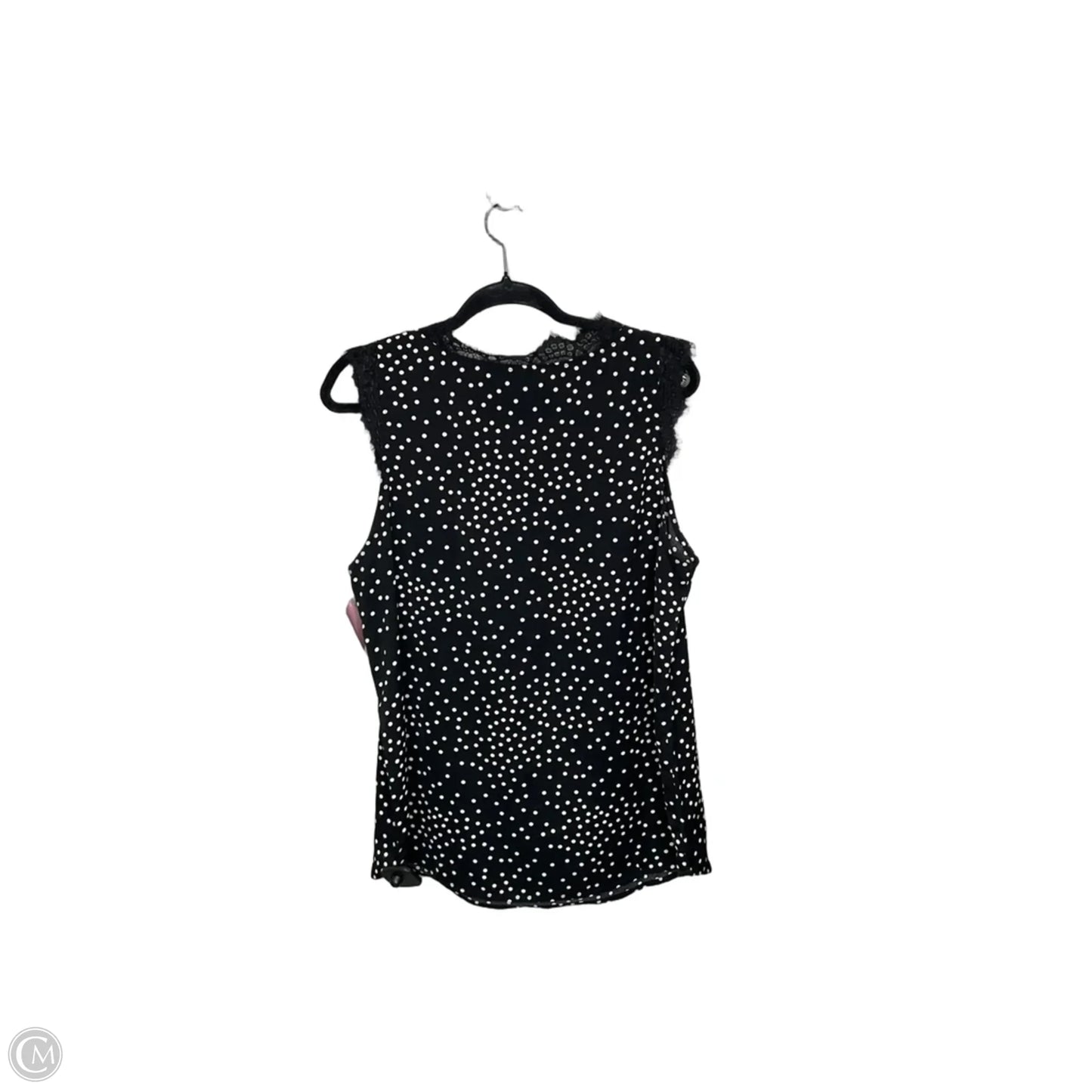 Top Sleeveless By Clothes Mentor In Black, Size: Xl