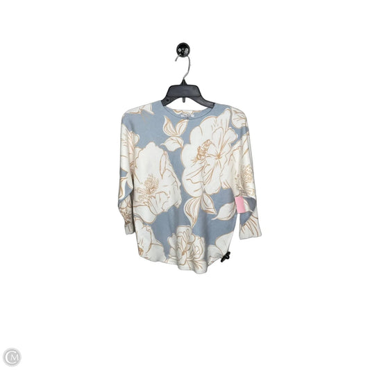 Top Long Sleeve By Vila Milano In Blue, Size: S