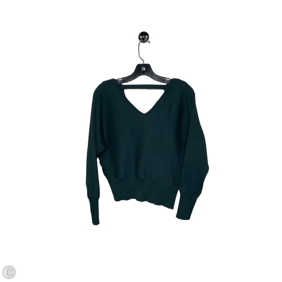 Top Long Sleeve By Pink Rose In Green, Size: M