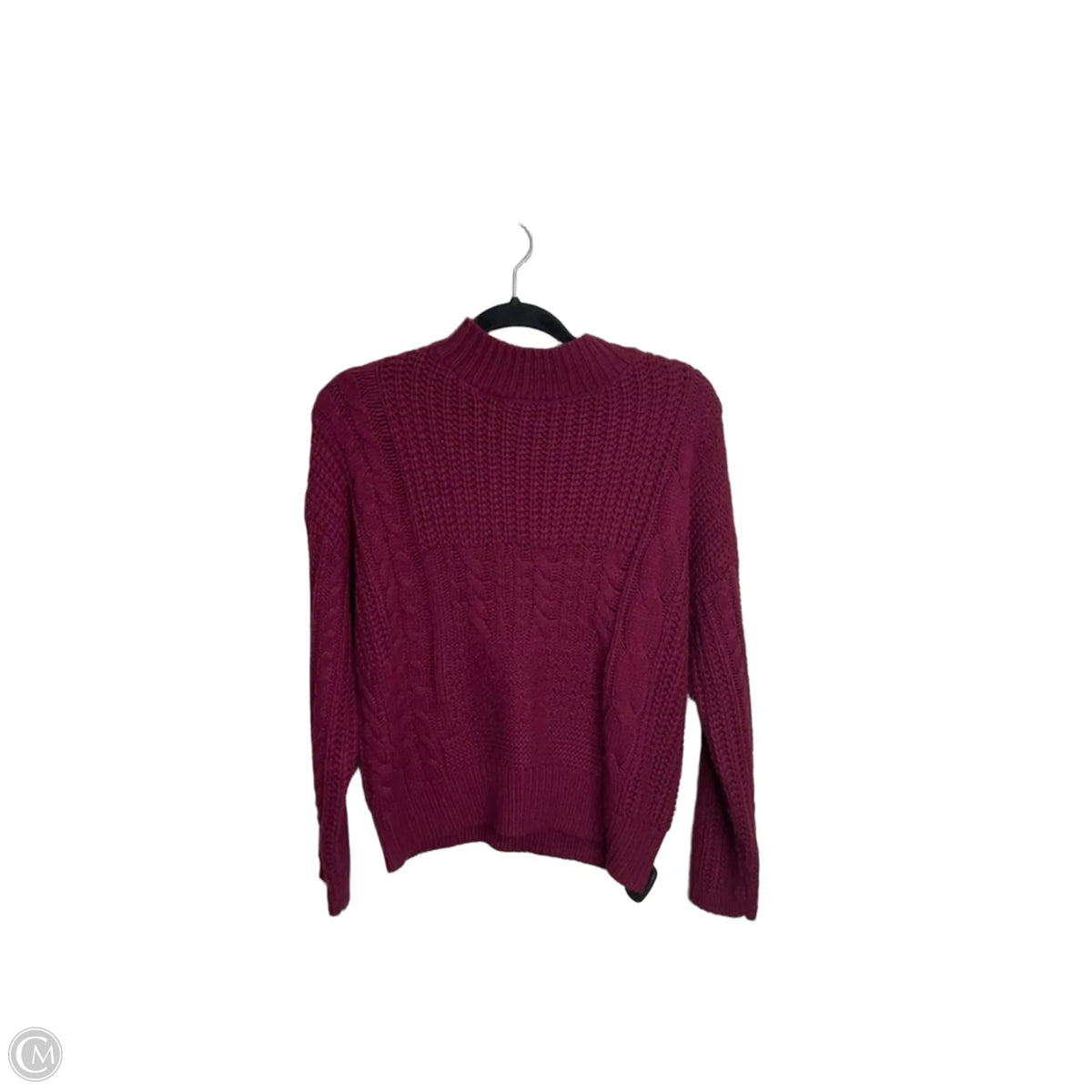 Sweater By Time And Tru In Purple, Size: M