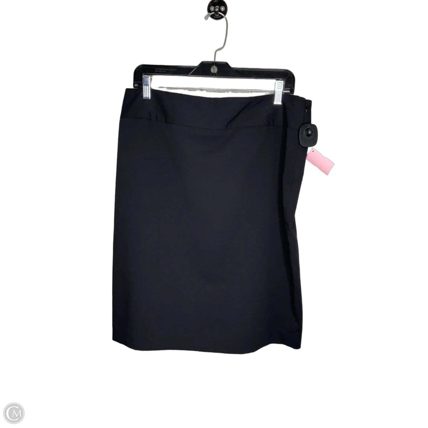 Skirt Midi By Liz Claiborne In Black, Size: 12