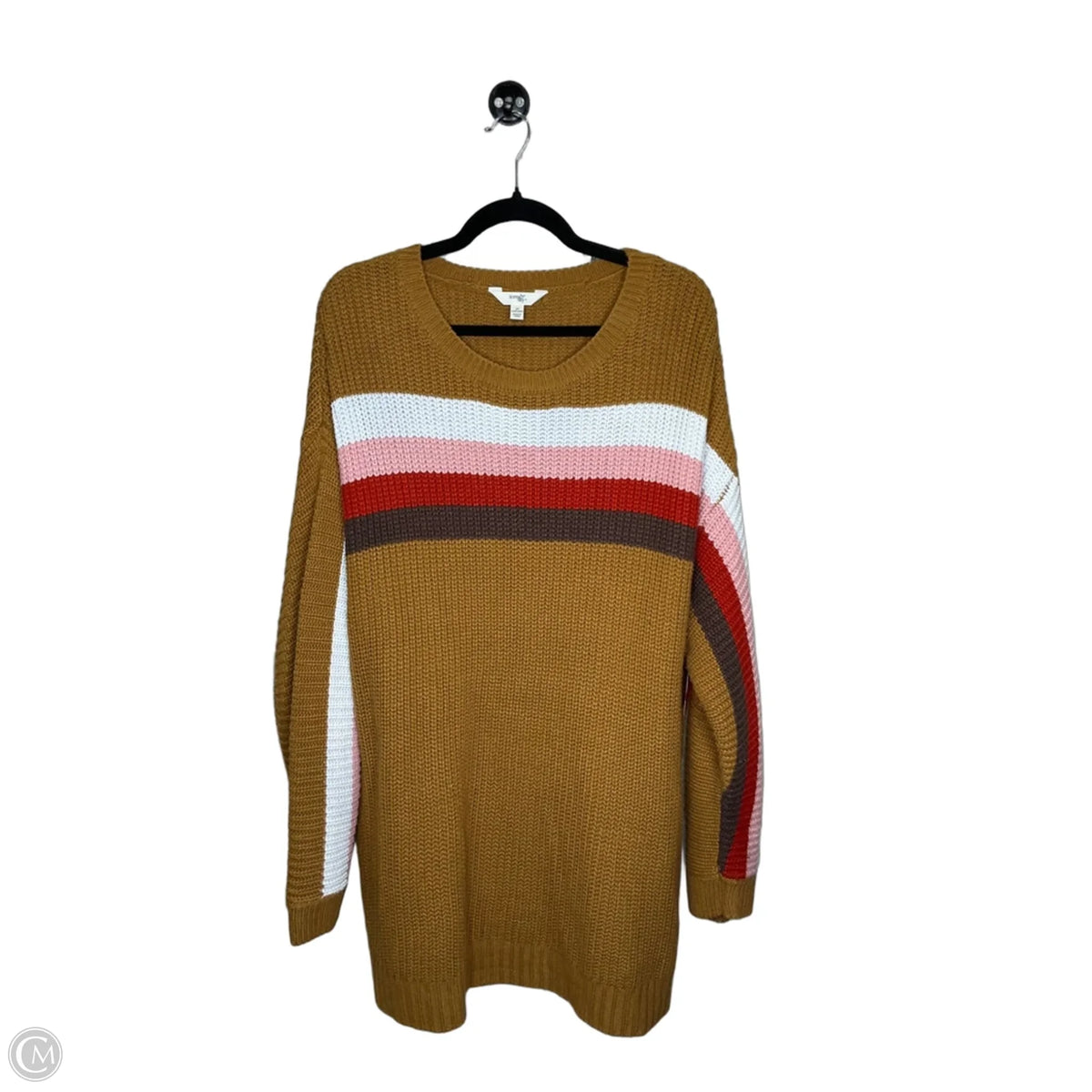 Sweater By Terra & Sky In Brown, Size: 3x