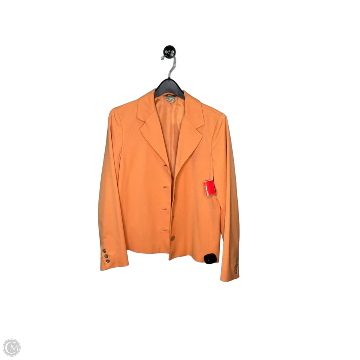 Blazer By Clothes Mentor In Orange, Size: 6