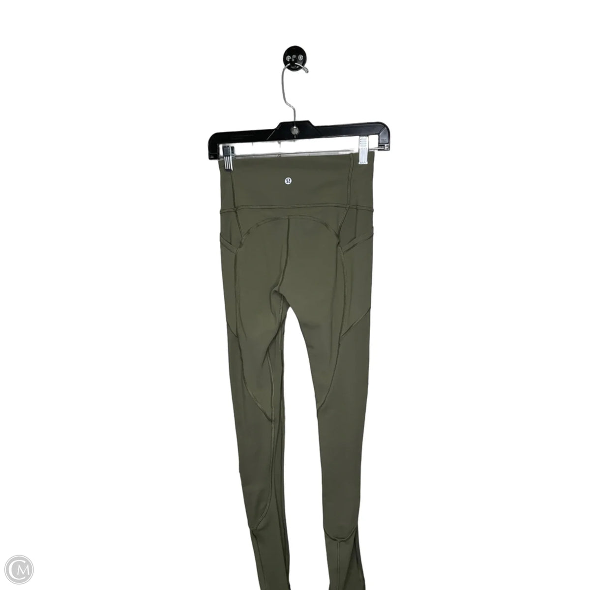 Athletic Leggings By Lululemon In Green, Size: 4