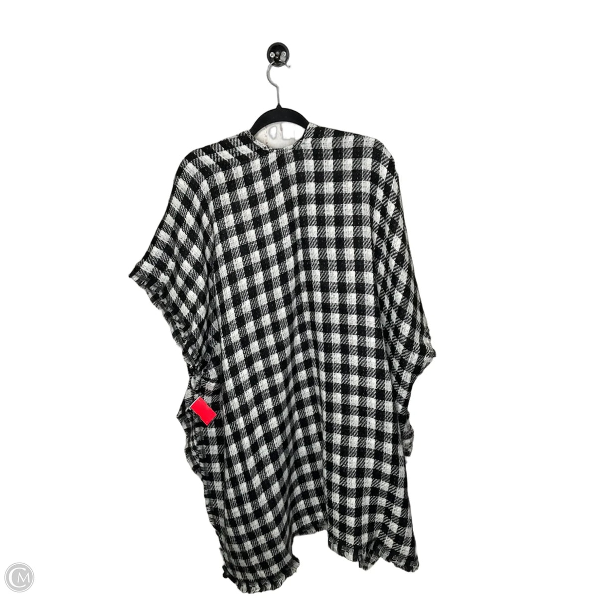 Cardigan By Clothes Mentor In Black & White, Size: Osfm