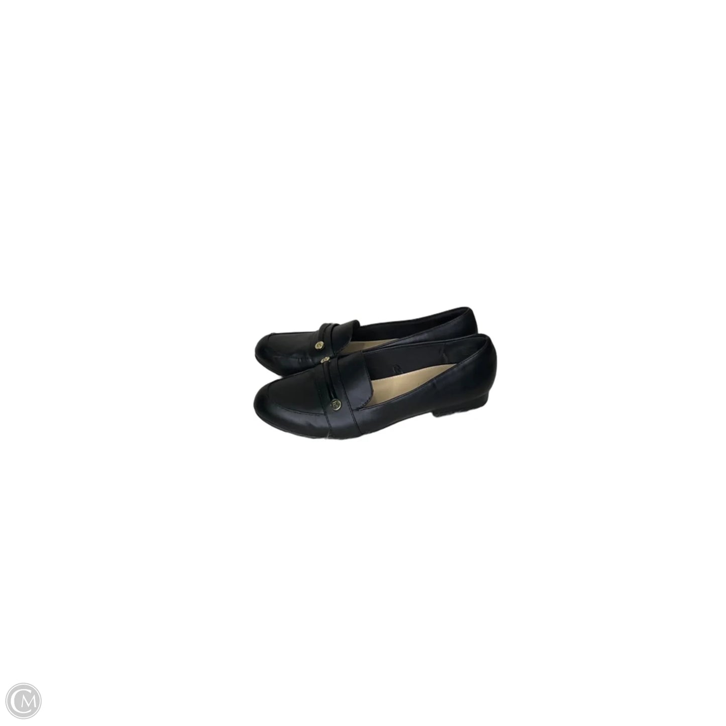 Shoes Flats By Liz Claiborne In Black, Size: 9