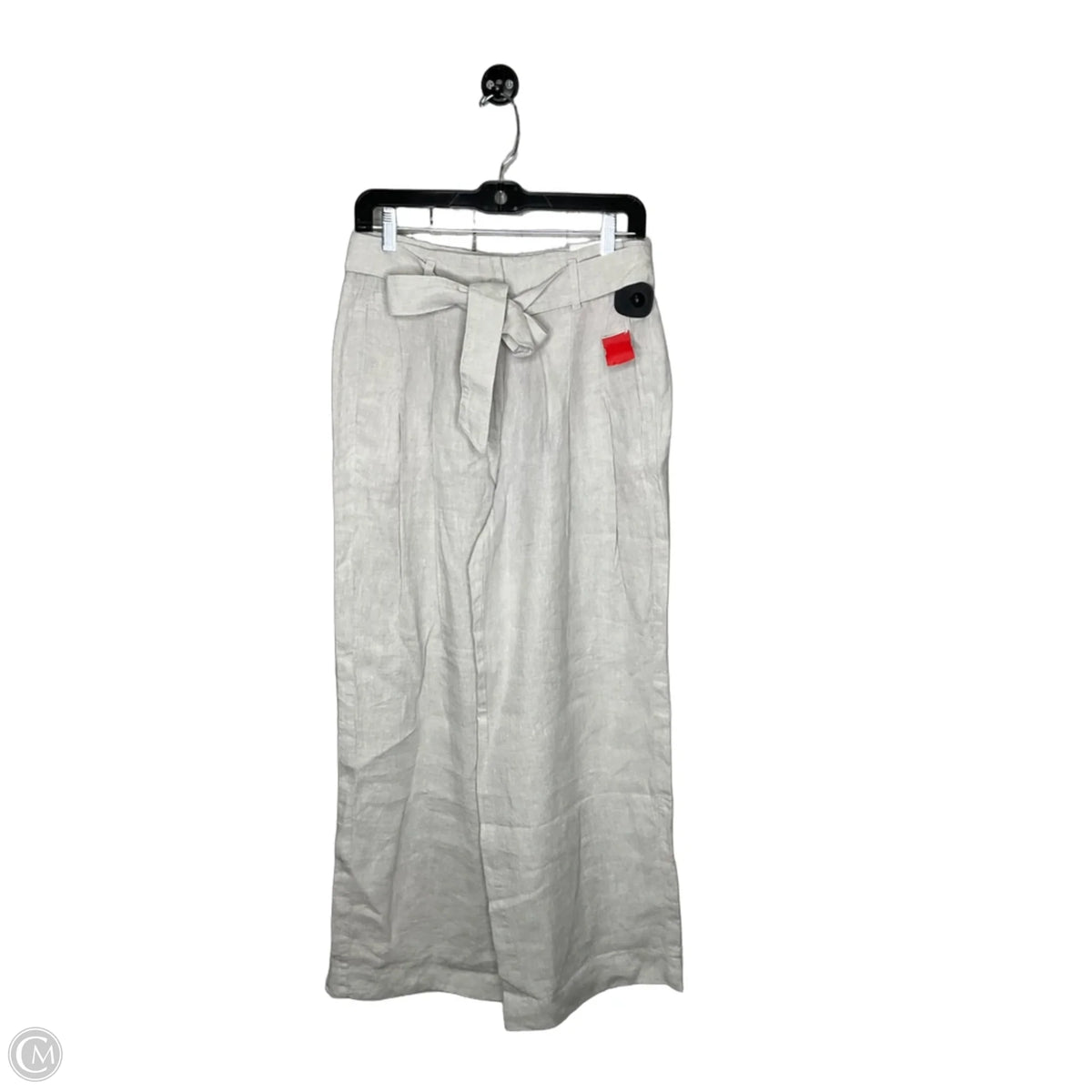Pants Linen By Chicos In Grey, Size: 6