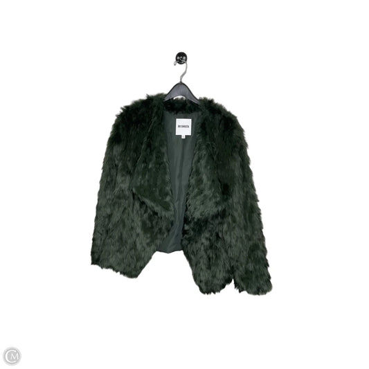 Coat Faux Fur & Sherpa By Bb Dakota In Green, Size: L