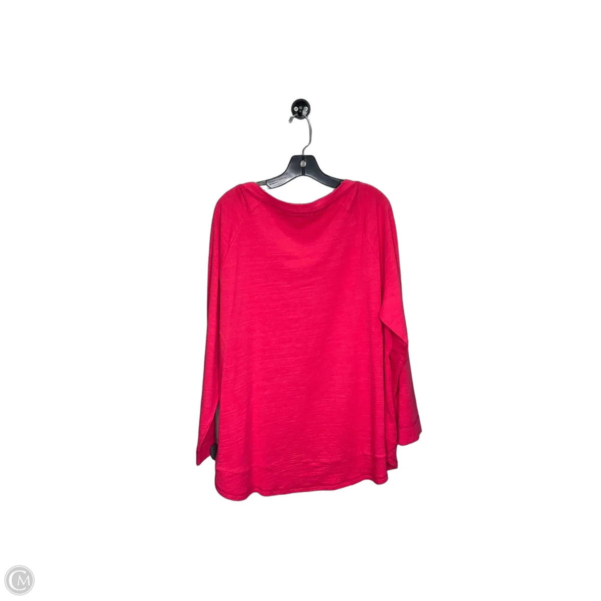 Athletic Top Long Sleeve Crewneck By Talbots In Pink, Size: 2x