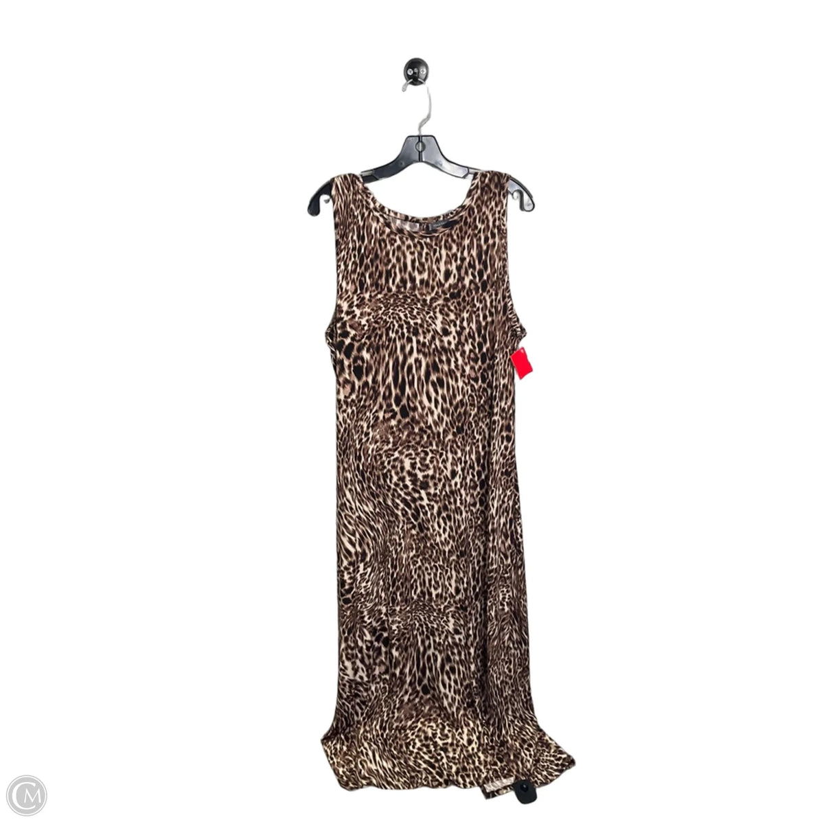 Dress Casual Maxi By Vince Camuto In Animal Print, Size: Xl