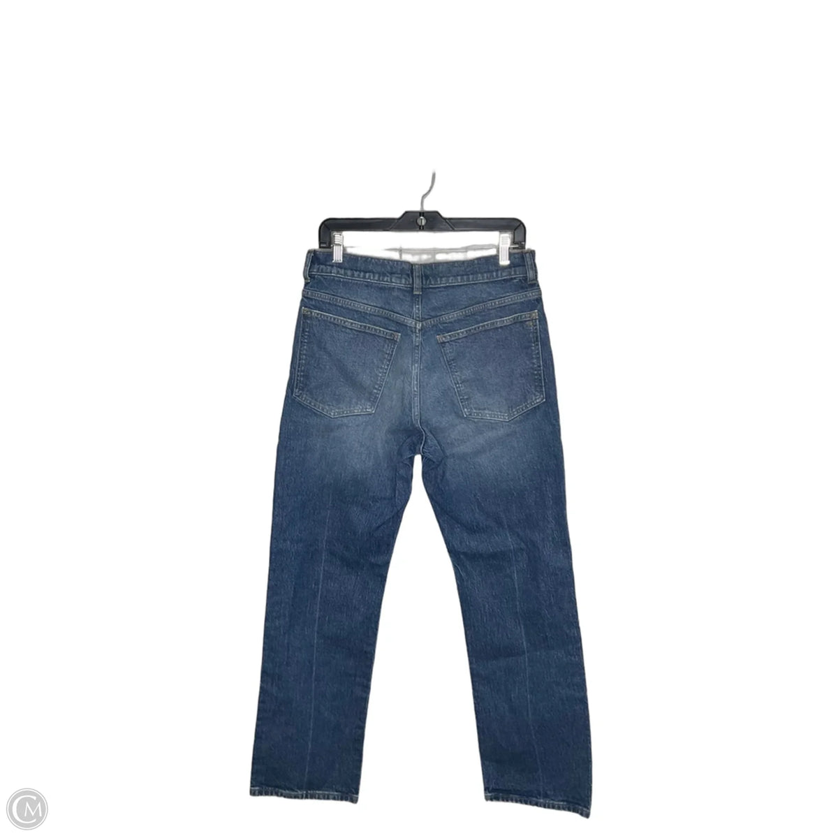Jeans Straight By Madewell In Blue Denim, Size: 12