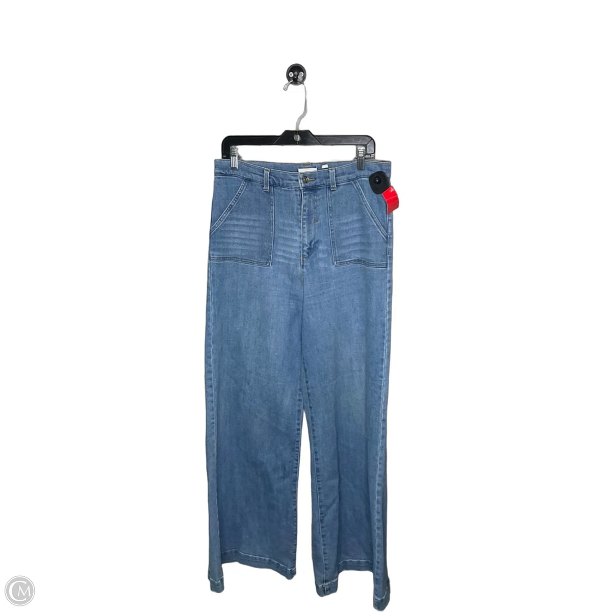 Jeans Wide Leg By A Loves A In Blue Denim, Size: 12