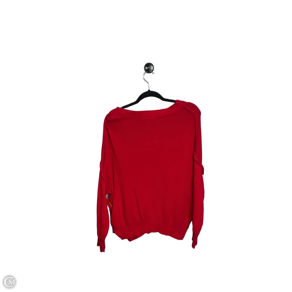Sweater By Simply Southern In Red, Size: M