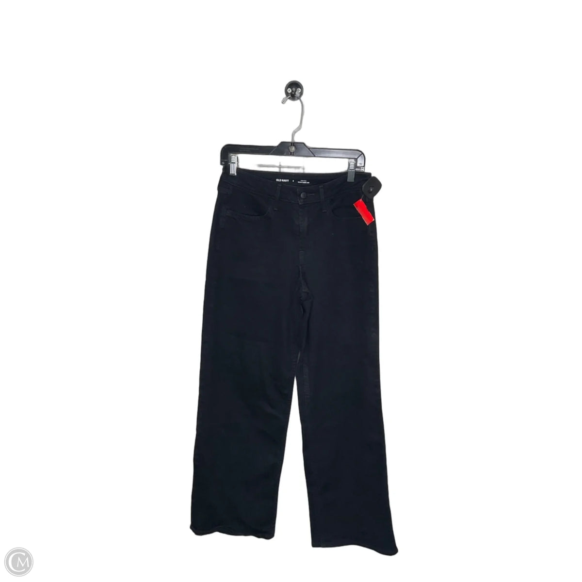 Jeans Wide Leg By Old Navy In Black, Size: 6