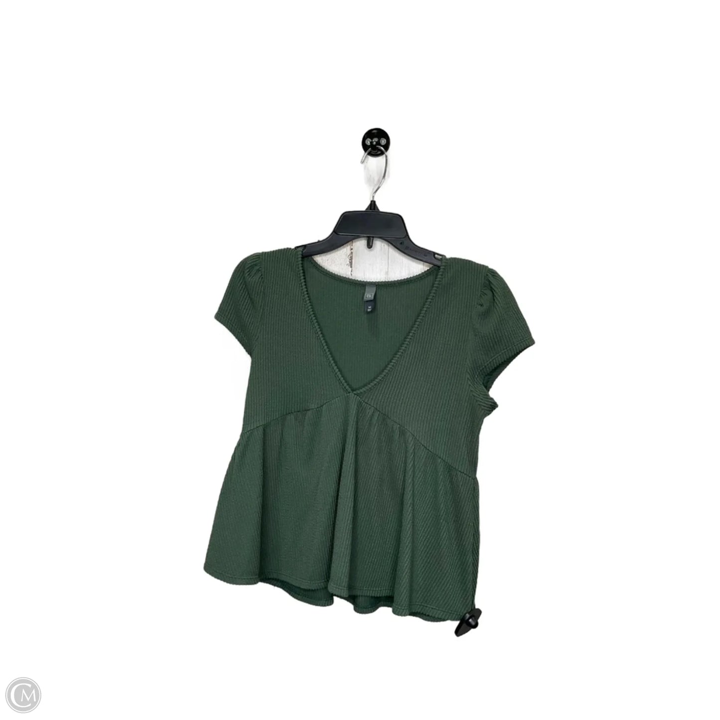 Top Short Sleeve By Alya In Green, Size: M