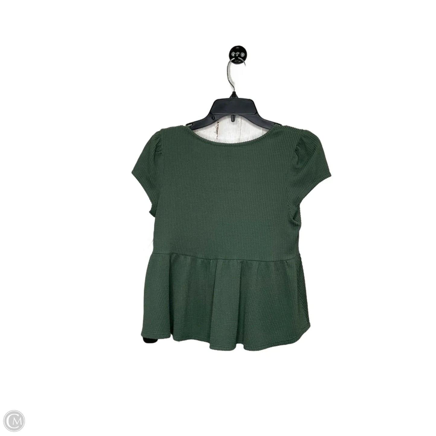 Top Short Sleeve By Alya In Green, Size: M