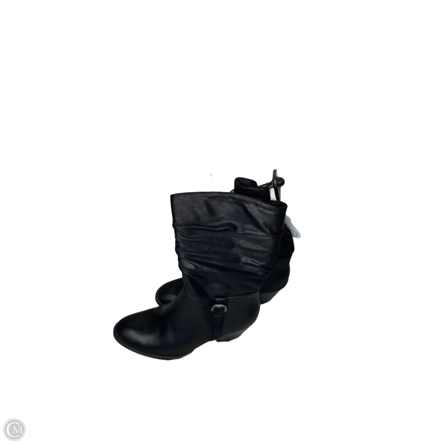 Boots Mid-calf Heels By Bare Traps In Black, Size: 8.5